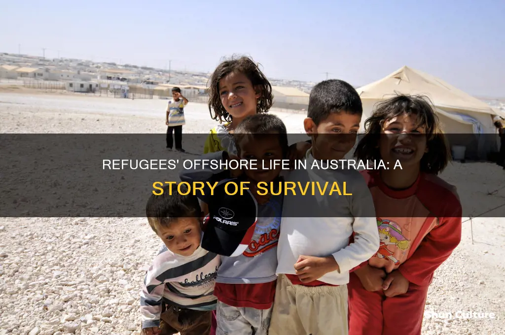 how refugees stay on an offshor island in australia