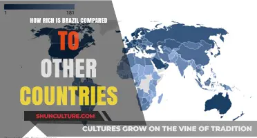 Brazil's Wealth: A Global Comparison of Economic Standing