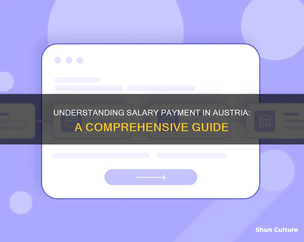 how salary is paied in austria