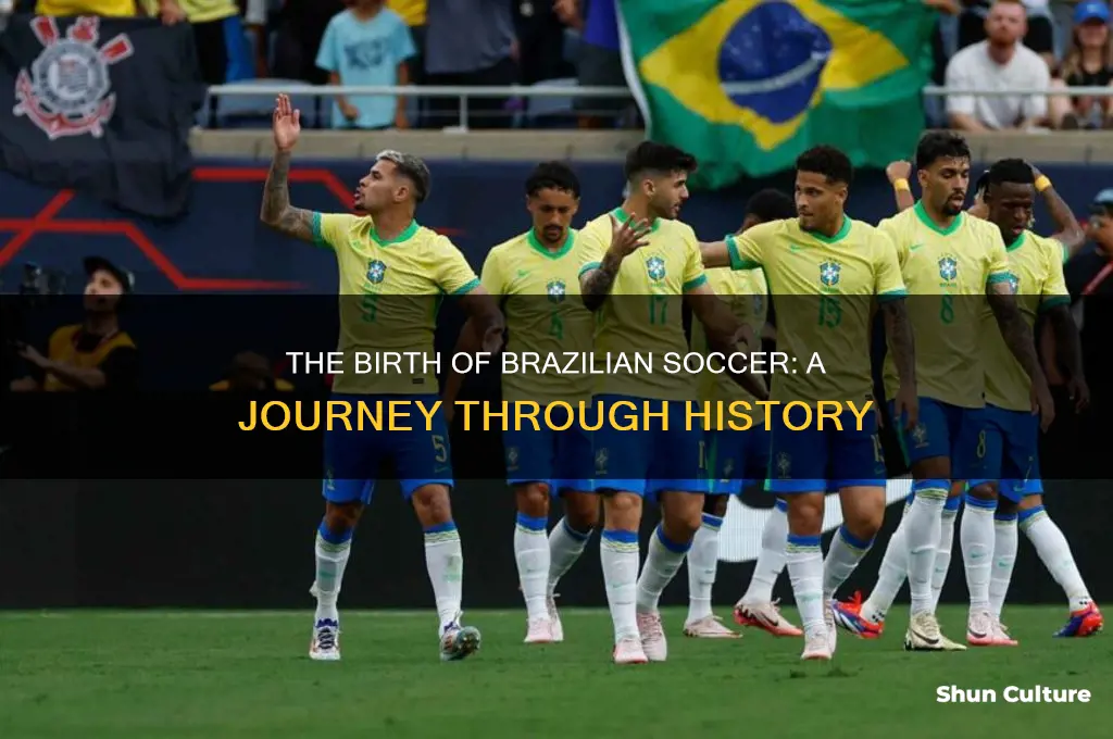 how soccer started in brazil