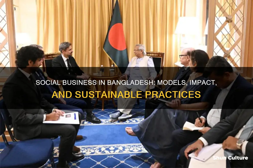 how social business activities are operating in bangladesh