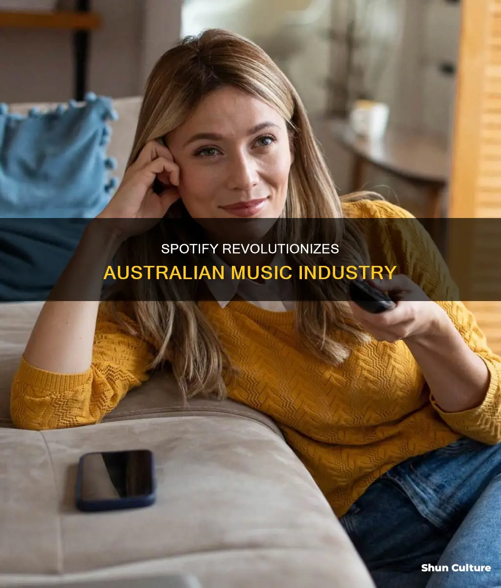 how spotify has changed the australian music industry