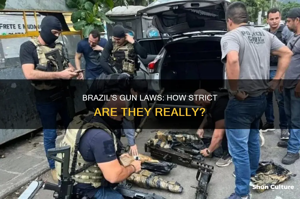 how strict are gun laws in brazil