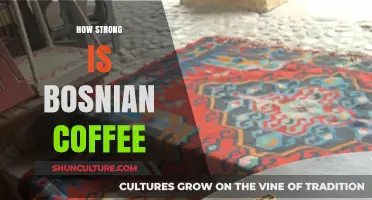 Exploring the Robust Flavor and Strength of Traditional Bosnian Coffee