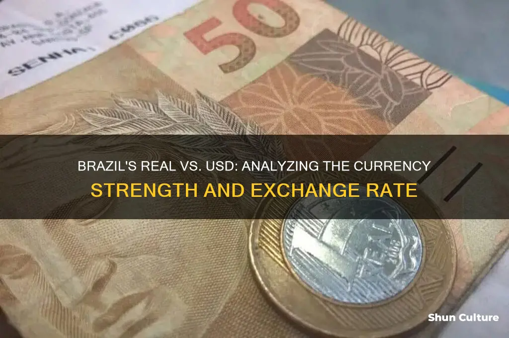 how strong is brazils currency to dollar