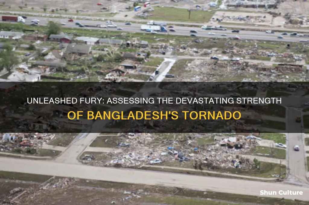 how strong was the bangladesh tornado