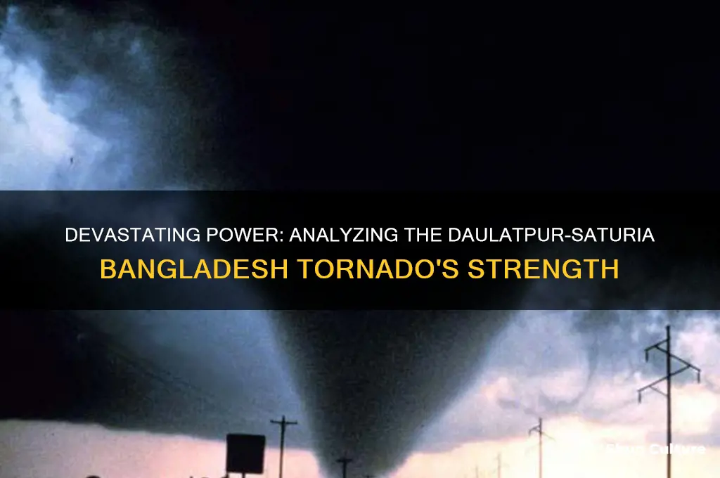 how strong was the daulatpur saturia bangladesh tornado