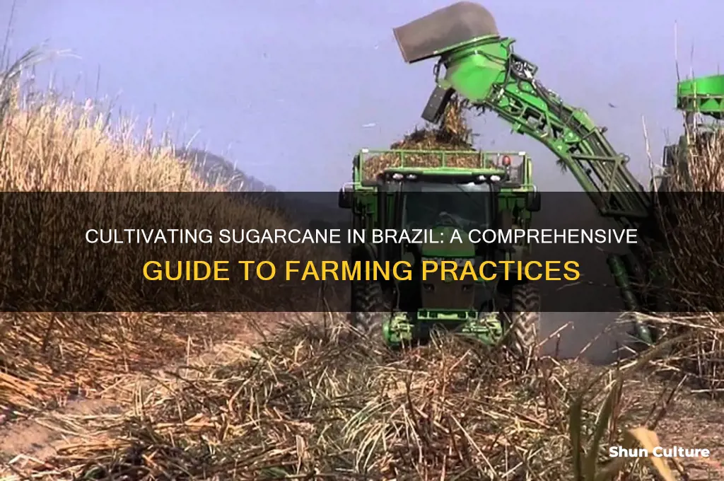 how sugarcane is cultivated in brazil