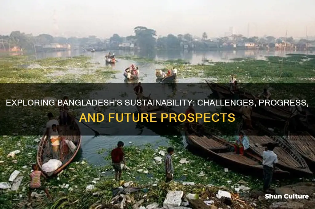how sustainable is bangladesh