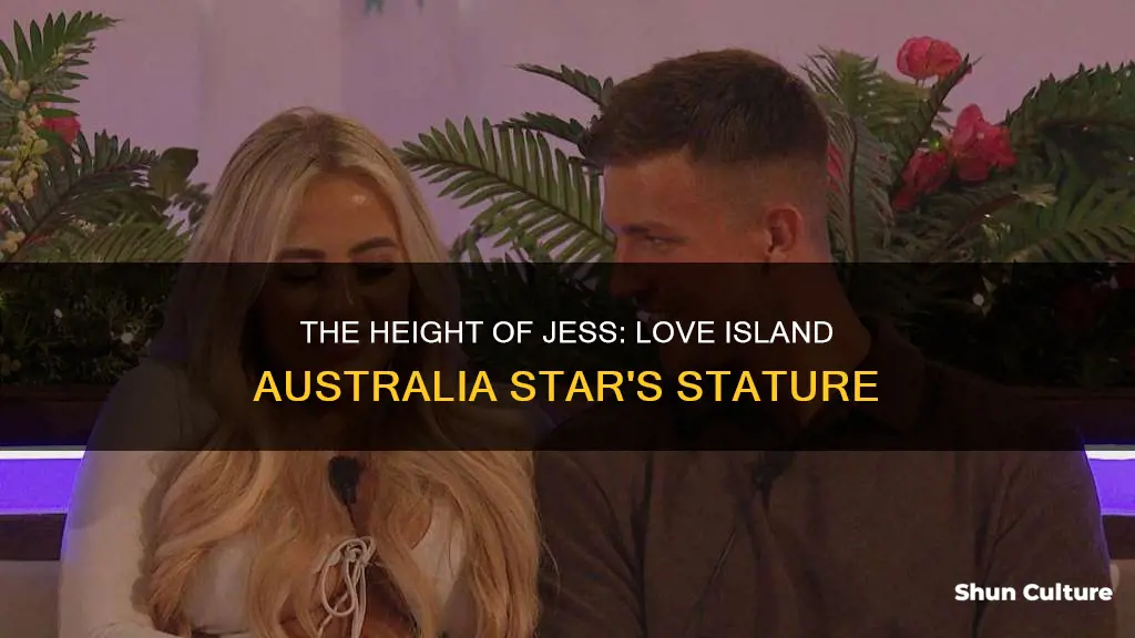 how tall is jess from love island australia