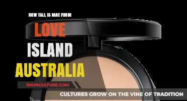 Mac from Love Island Australia: Height Speculation