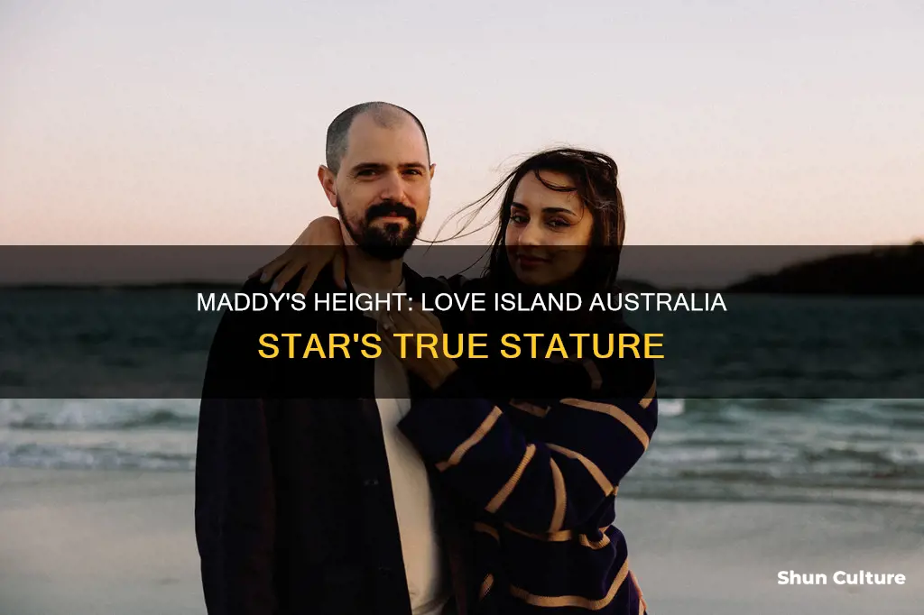 how tall is maddy from love island australia