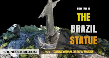 Discovering the Height of Brazil's Iconic Christ the Redeemer Statue