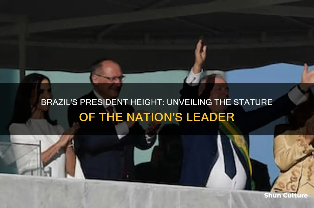 how tall is the president of brazil