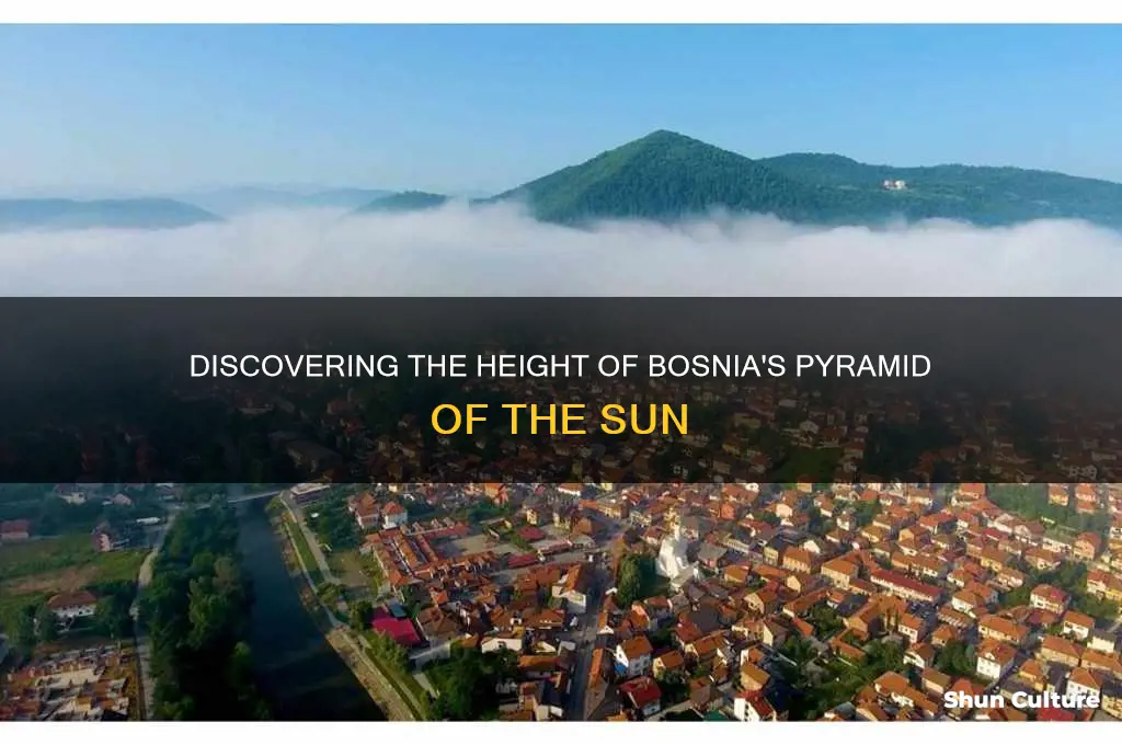 how tall is the pyramid of the sun bosnia