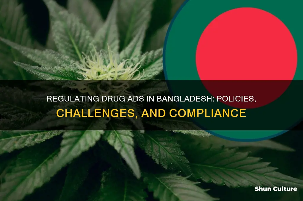 how the advertisement of drugs is controlled in bangladesh