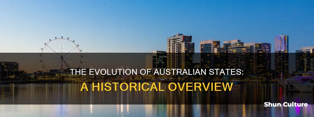 how the australian states were formed