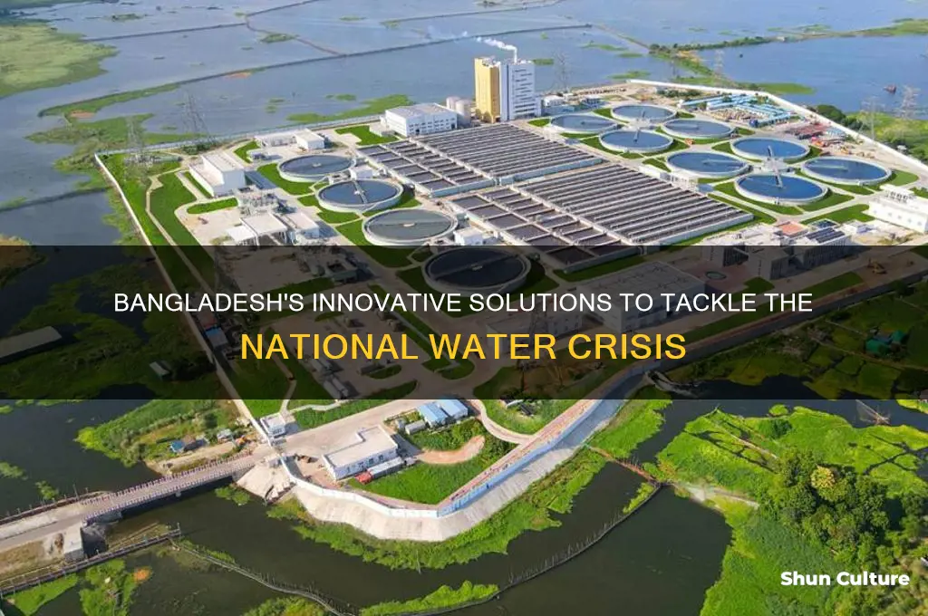 how the bangladesh government is fixing the water problem