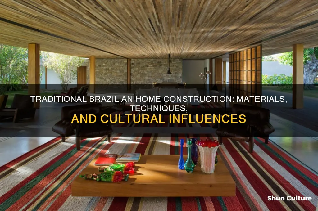 how the houses are made in brazil