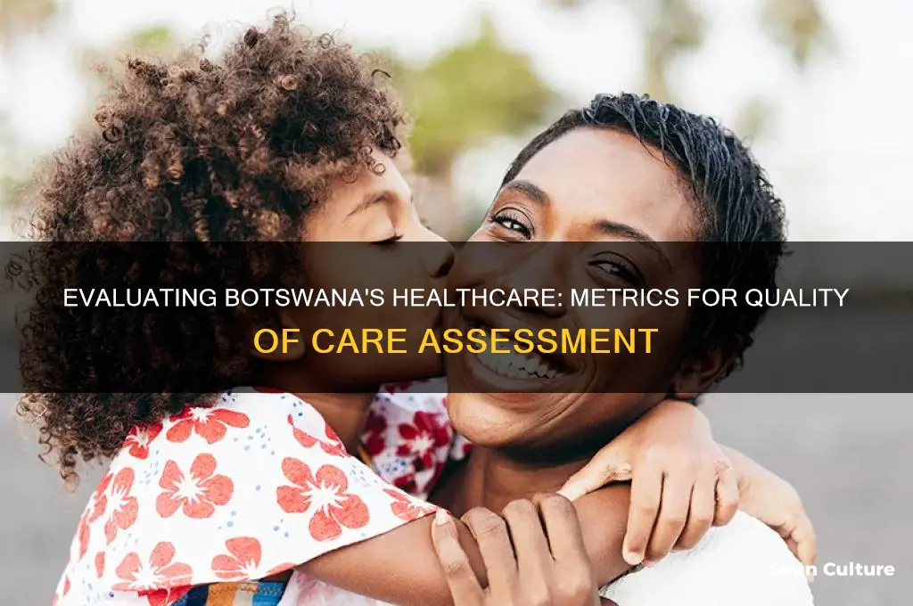 how the quality of care is measured in botswana