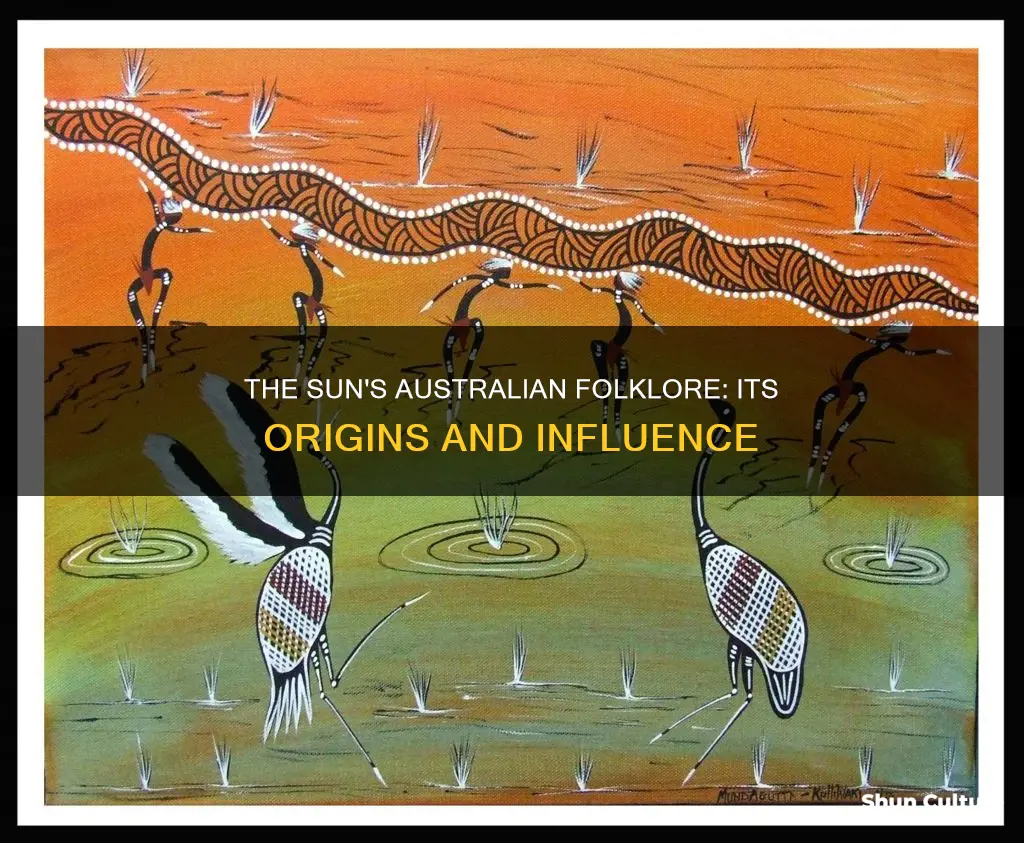 how the sun was made australian folklore