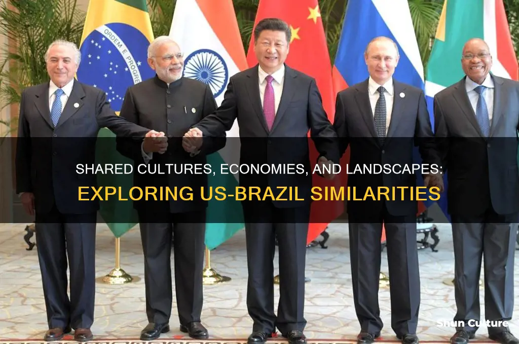 how the us and brazil are similar