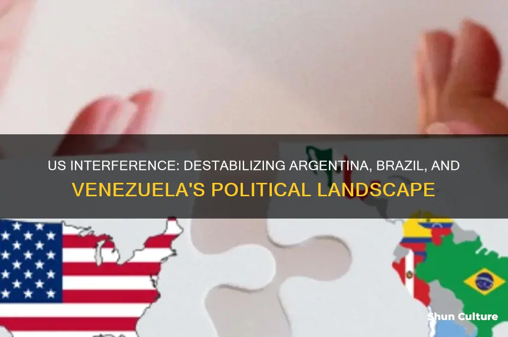 how the us destabilizes argentina brazil & venezuela
