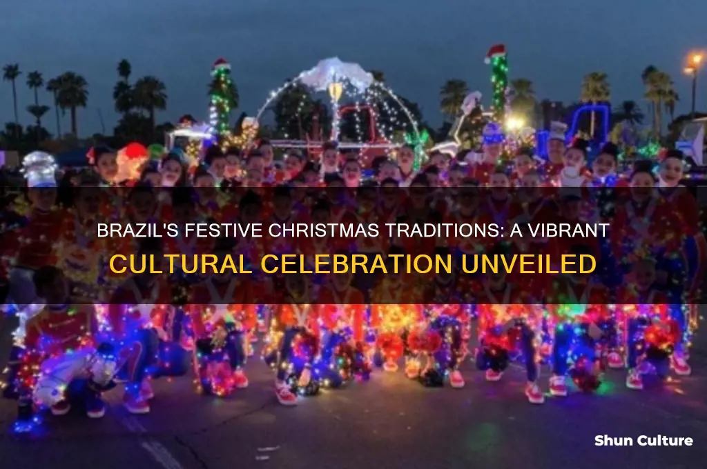 how they celebrate christmas in brazil
