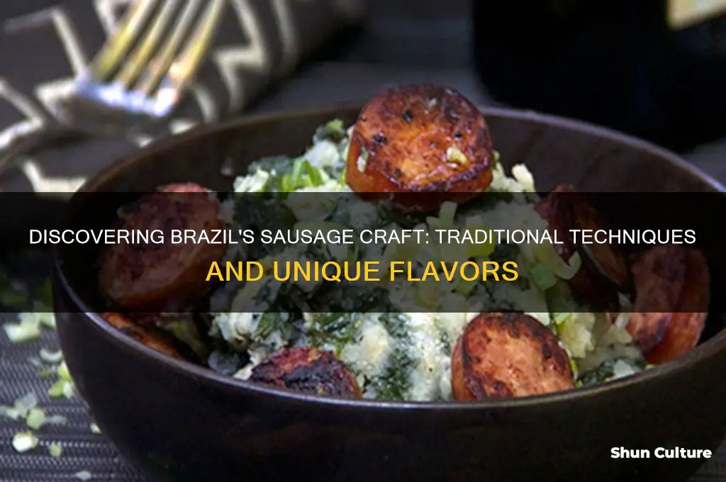 how they make sausage in brazil