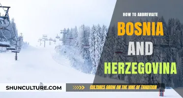 Quick Guide: Abbreviating Bosnia and Herzegovina Correctly and Easily