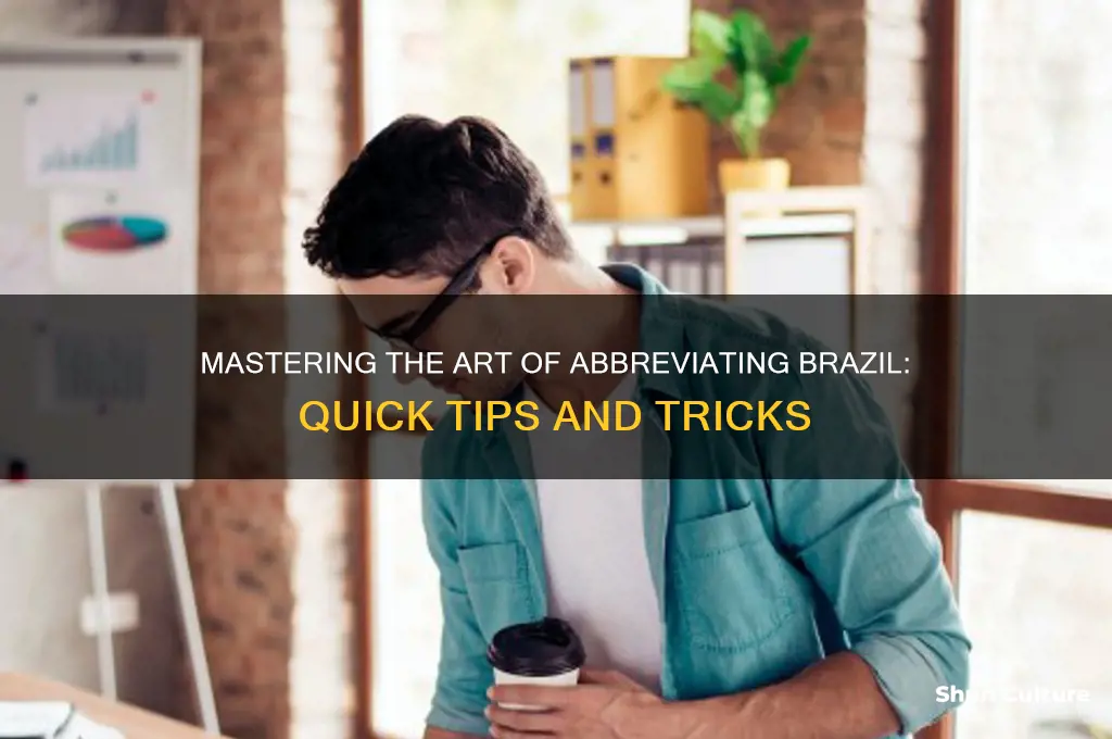 how to abbreviate brazil