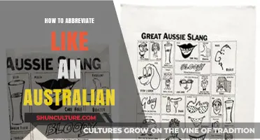 Mastering the Art of Aussie Abbreviation