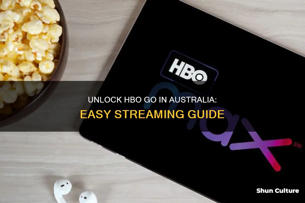 how to access hbo go in australia