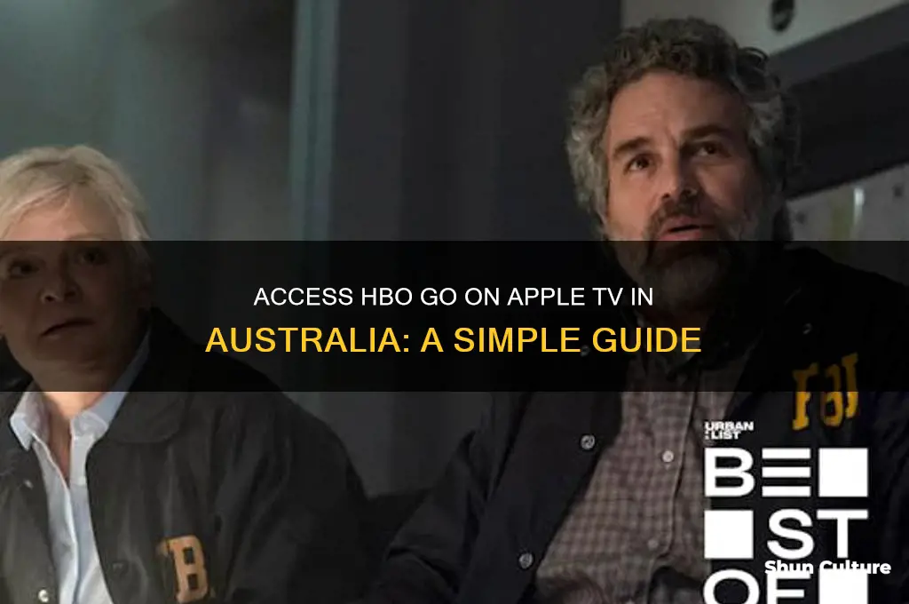 how to access hbo go on apple tv in australia