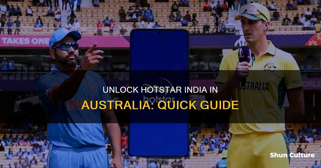 how to access hotstar india from australia