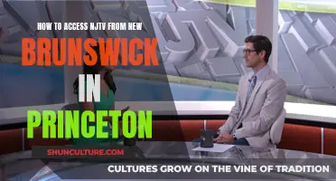 Princeton Guide: Accessing NJTV from New Brunswick