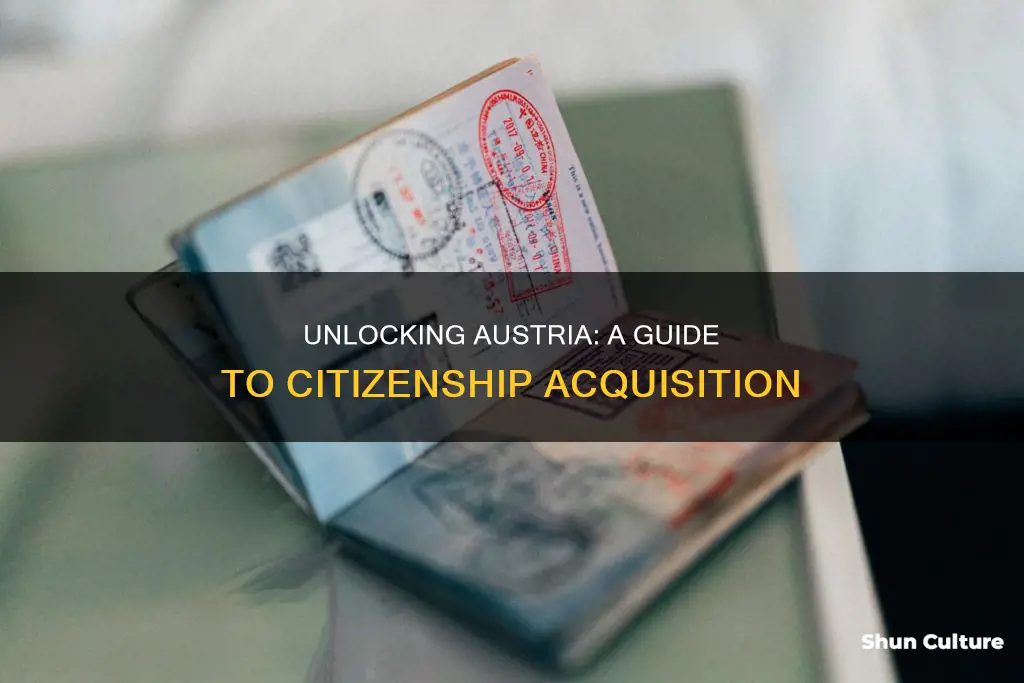 how to acquire austrian citizenship