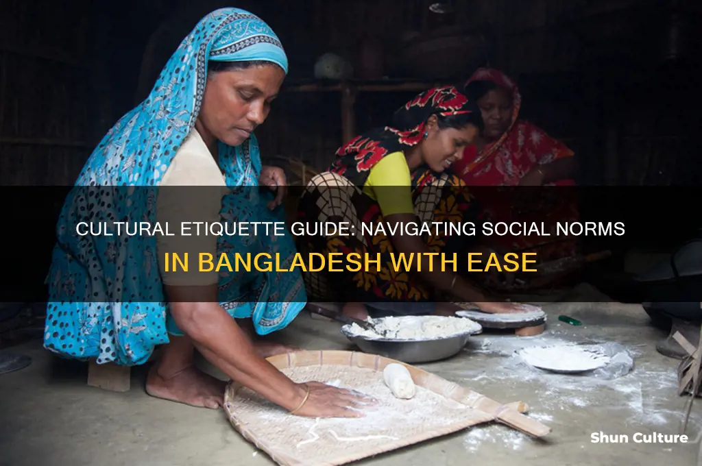 how to act in bangladesh