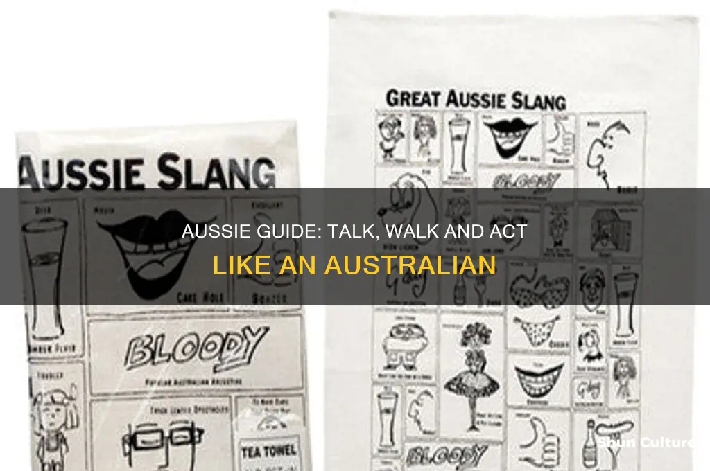 how to act like an australian