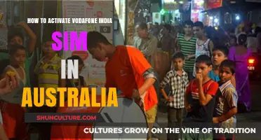 Activating Your Vodafone India SIM in Australia