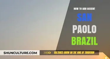 Adding Accents to San Paolo, Brazil: A Step-by-Step Guide