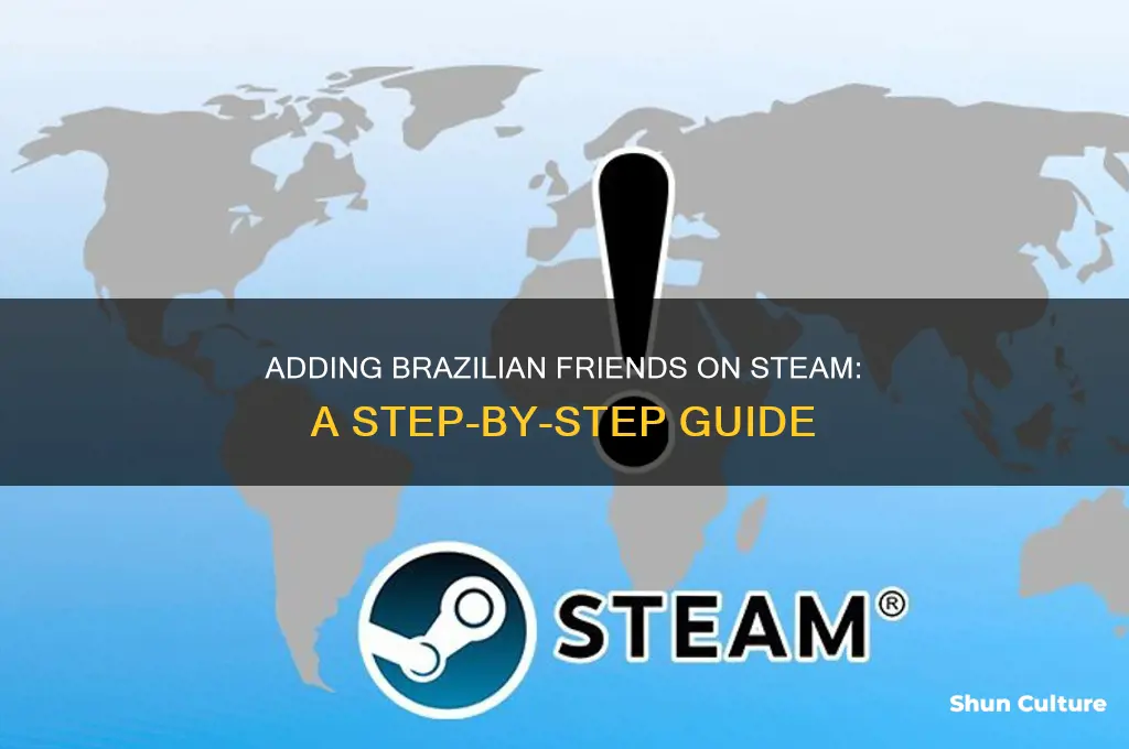 how to add friends on steam from brazil