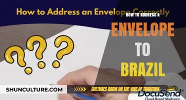 Mastering Brazilian Mail: How to Address an Envelope to Brazil