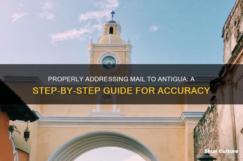 how to address a letter to antigua
