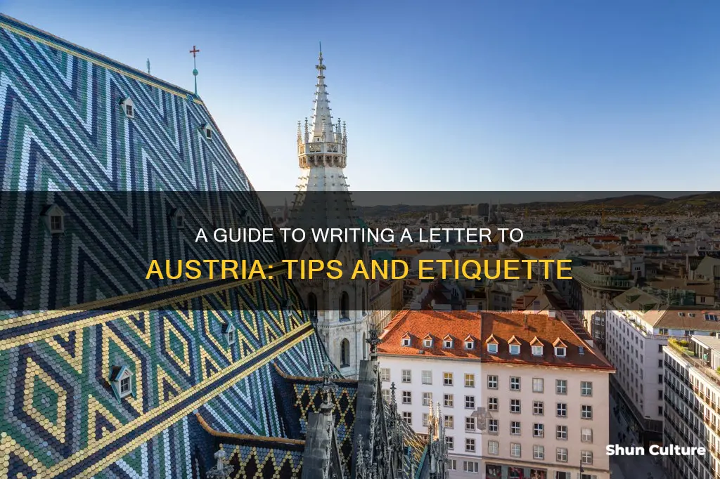 how to address a letter to austria