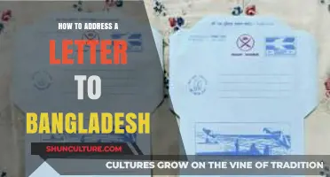 Properly Addressing Mail to Bangladesh: A Step-by-Step Guide