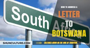 Mastering the Art of Addressing Letters to Botswana: A Comprehensive Guide