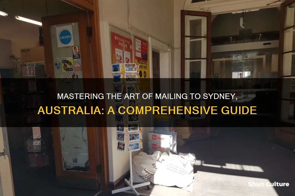 how to address mail to sydney australia
