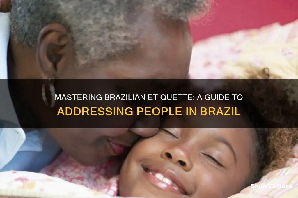 how to address people in brazil