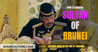 The Respectful Addressing of the Sultan of Brunei